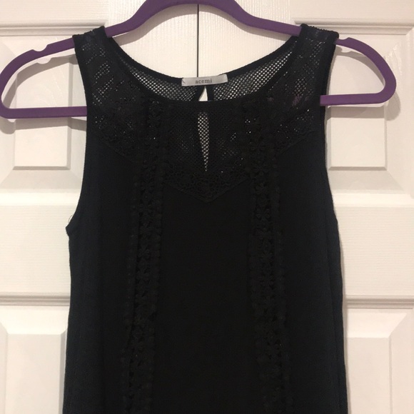 Urban Outfitters Acemi Black Lace Tank XS - Picture 2 of 5